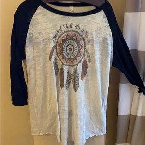 Cowgirl Tuff Burnout tshirt